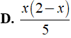Rút gọn biểu thức x^3-8/5x + 20. x^2 +4x/x^2 + 2x + 4 được kết quả là ? (ảnh 7)