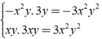 Cặp phân thức nào không bằng nhau ? A. 16xy/24xy và 2y/3 B. 3/24x và 2y/16xy (ảnh 4)