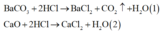Hoàn toàn 61,80 gam hỗn hợp gồm BaCO3 và CaO bằng dung dịch HCl dư thấy thoát ta 4,48 lít khí ở đktc. Phần trăm khối lượng của BaCO3 trong hỗn hợp ban đầu là: (ảnh 1)