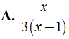 Kết quả của phép tính x^2+x/5x^2-10x + 5 : 3x +3/ 5x-5 được kết quả là ? (ảnh 4)