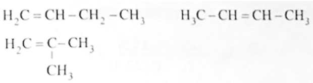 Hợp chất C4H8 có số công thức cấu tạo là: (ảnh 1)