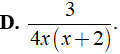 Rút gọn biểu thức 6x^2y (x+ 2) / 8x^3y^2 (x^2 + 3x +2) (ảnh 7)