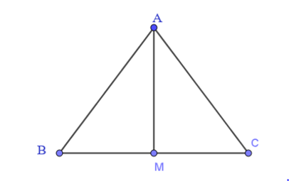 Cho tam giác đều ABC cạnh a. Điểm M là trung điểm BC. Tính: |1/2 vecto CB+ vecto MA| (ảnh 1)