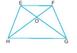 Quan sát hình thang cân EFGH, đoạn EG bằng đoạn:  A. EH  B. HF  C. EF  D. HG (ảnh 1)