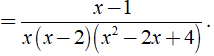 Thực hiện các phép tính sau: a) x-2/x^3 +8 . x^2+x-2/x^3-4x^2+ 4x (ảnh 5)