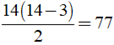 c) Số đường chéo của đa giác. (ảnh 2)