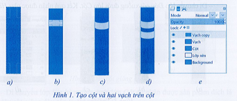 Hình 5 mô phỏng một dãy cột dùng để giăng dây trên hè phố hoặc cho một khu vực (ảnh 2)