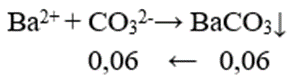 Cho m gam NaOH vào 2 lít dd NaHCO3 nồng độ a mol/l, thu được 2 lít dung dịch X. Lấy 1 lít dung dịch X tác dụng với dd BaCl2 (dư ) thu được 11,82g kết tủa . Mặt khác , cho 1 lít dd X vào dd CaCl2(dư) rồi đun nóng. Sau khi kết thúc các phản ứng thu được 7,0g kết tủa. Giá trị của a, m tương ứng là: (ảnh 1)