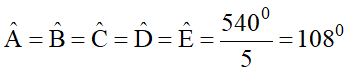 b) Cho ngũ giác đều ABCDE. Gọi F là giao điểm hai đường chéo AC và BE.  (ảnh 1)