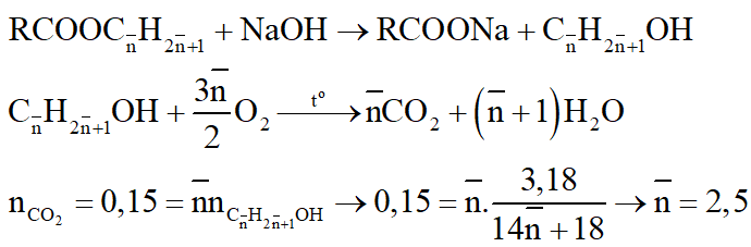 Xác định công thức cấu tạo 2 este, viết các phương trình phản ứng xảy ra. (ảnh 1)
