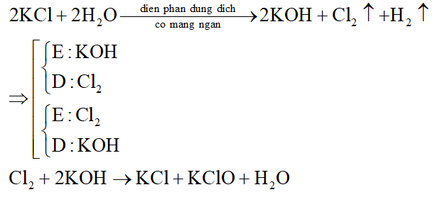 Viết các phương trình hóa học của các phản ứng sau (ghi rõ điều kiện nếu có). (ảnh 3)