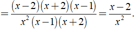 Biểu thức Q nào thỏa mãn x^2 +2x/ x-1 . Q = x^2-4/x^2-x (ảnh 5)