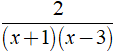 c) 2/ (x+1)( x-3) c) Phân thức 2/ (x+1)( x-3) xác định ⇔ ( x + 1 )( x - 3 ) ≠ 0 (ảnh 4)
