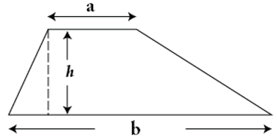 Hình thang có độ dài đáy lần lượt là 2 căn bậc hai 2 cm, 3cm và chiều cao là 3 căn bậc hai 2 cm. Diện tích của hình thang là ? (ảnh 1)