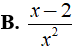 Biểu thức Q nào thỏa mãn x^2 +2x/ x-1 . Q = x^2-4/x^2-x (ảnh 7)