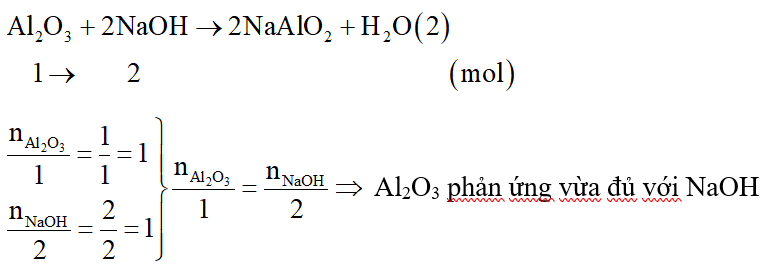 Có 5 hỗn hợp, mỗi hỗn hợp gồm 2 chất rắn có số mol bằng nhau: Na2O và Al2O3; Ba và NaCl; Ag và Cu(NO3)2; K và Al2O3; BaSO4 và CaCO3. Số hỗn hợp có thể tan hoàn toàn trong nước (dư) là: (ảnh 3)
