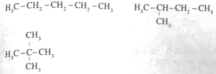 Đốt cháy hoàn toàn một hidrocacbon A (CnH2n+2), người ta thu được   (ở cùng điều kiện). Viết công thức cấu tạo của A. (ảnh 2)