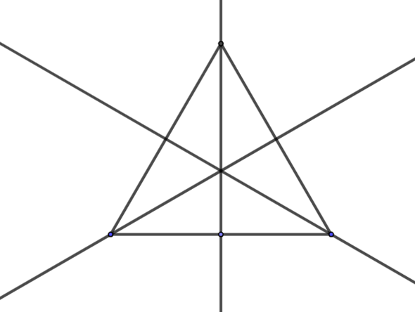 Phát biểu nào sau đây là đúng? A. Tam giác cân có 2 trục đối xứng; (ảnh 2)