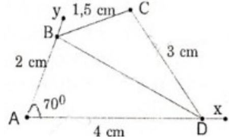 Dựa vào cách vẽ các tam giác đã học, hãy vẽ lại các tứ giác ở hình 10 vào vở. (ảnh 2)