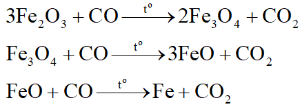 Khử 48 gam Fe2O3 bằng khí CO ở nhiệt độ cao tạo ra chất rắn X gồm 4 chất và khí CO2. Hòa tan toàn bộ chất rắn X bằng dung dịch HCl dư thu được 6,3 gam nước. Thể tích khí CO đã phản ứng ở đktc là: (ảnh 1)