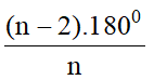 a) Một đa giác đều có tổng số đo góc ngoài và một góc trong của đa giác bằng 468 độ. Hỏi đa giác đó có mấy cạnh? (ảnh 1)