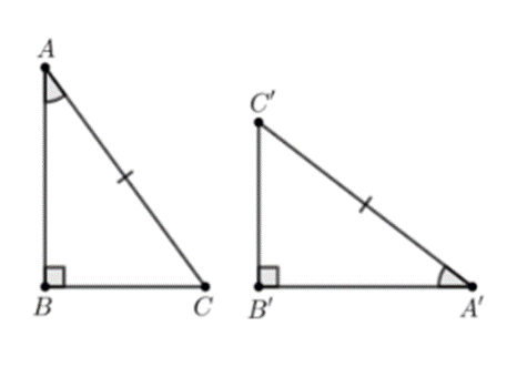 Trong các phương án sau, phương án nào chứa hình có hai tam giác vuông  (ảnh 3)