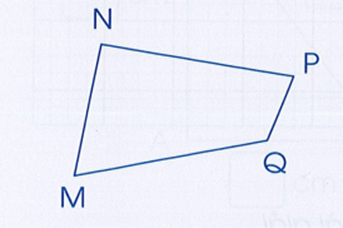 Thực hành: Đo độ dài mỗi cạnh rồi tính chu vi của hình tam giác, hình tứ giác dưới đây. (ảnh 2)