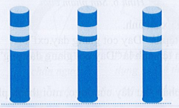Hình 5 mô phỏng một dãy cột dùng để giăng dây trên hè phố hoặc cho một khu vực (ảnh 7)