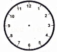 Vẽ kim giờ và kim phút để đồng hồ chỉ: 8 giờ 10 phút (ảnh 1)