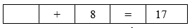 a) Viết số thích hợp vào ô trống: 8+...=15 (ảnh 2)