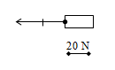 Hình nào sau đây biểu diễn đúng lực kéo F tác dụng lên vật theo phương nằm ngang, chiều từ trái sang phải, F (ảnh 1)