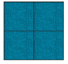 Một tấm thảm trải nhà có dạng hình vuông cạnh 50 cm. Tính chu vi hình vuông ghép  (ảnh 1)