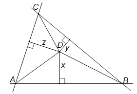 Ba con đường cắt nhau tạo ra một tam giác. Trong tam giác đó phải đặt xí nghiệp ở đâu để (ảnh 1)