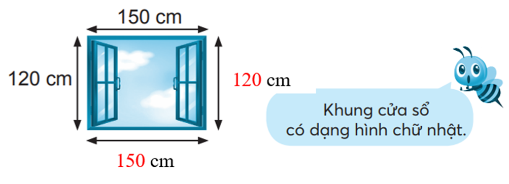 Số? Khung cửa sổ có dạng hình chữ nhật  (ảnh 2)