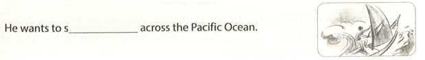 He wants to s across the Pacific Ocean.  (ảnh 1)