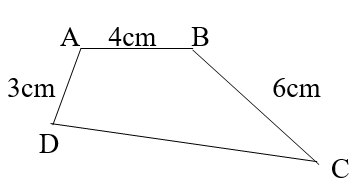  Tính chu vi của hình tứ giác ABCD (ảnh 1)