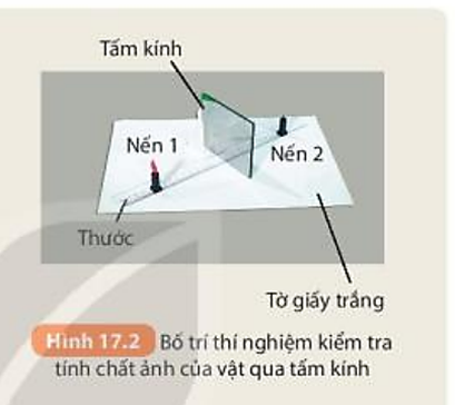 Cách làm thí nghiệm kiểm tra dự đoán 1 với các dụng cụ như Hình 17.2 SGK KHTN 7. (ảnh 1)