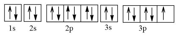 b) Biểu diễn cấu hình electron của X, Y theo ô orbital, từ đó cho biết số electron  (ảnh 2)