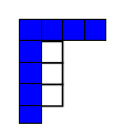 Có 4 phân số, phân số nào biểu diễn phần tô đậm của hình sau: (ảnh 1)