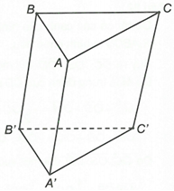 Cho lăng trụ ABC.A'B'C'. Đặt vectơ a = vectơ AA', vectơ b = vectơ AB, vectơ c = vectơ AC Xét hai mệnh đề (ảnh 1)