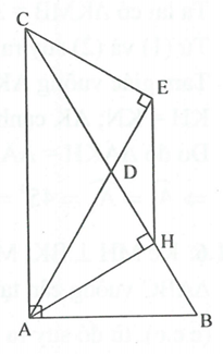Cho tam giác ABC vuông tại A có góc C = 30 độ  đường cao AH. Trên đoạn HC lấy điểm D sao cho  (ảnh 1)
