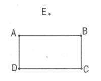 Dùng thước và bút nối các điểm để có hình chữ nhật , hình tứ giác rồi ghi tên hình đó: (ảnh 2)
