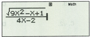 Tính giới hạn sau:   lim căn 9n^2 -n +1/ 4n -2 (ảnh 1)