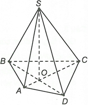 Cho hình chóp S.ABCD có ABCD là tứ giác lồi. Gọi o là giao điểm của AC và BD. Gọi c là giao tuyến của các mặt phẳng (SAC) và (SBD). Tìm c ? (ảnh 1)