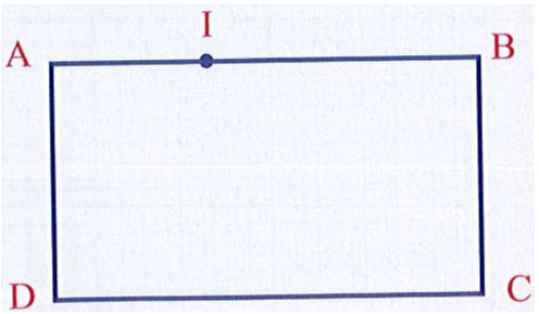 a) Từ I vẽ đường thẳng vuông góc với DC, cắt DC tại K. (ảnh 1)