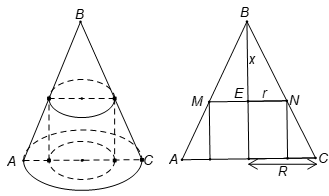 Từ một hình nón, người thợ điện có thể tiện ra một hình trụ sao nhưng “hẹp” hoặc một hình trụ (ảnh 1)