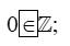 Điền kí hiệu (thuộc, không thuộc, giao, tập con)  vào chỗ trống: 0 Z (ảnh 2)
