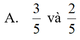 Hãy viết  3/5 và 2 thành hai phân số có mẫu chung là 5 (ảnh 1)