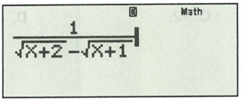 Tính giới hạn sau:  lim 1/ căn n+2 - căn n+1 (ảnh 1)