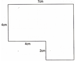 Tính diện tích hình H, có kích thước như trong hình vẽ (ảnh 1)